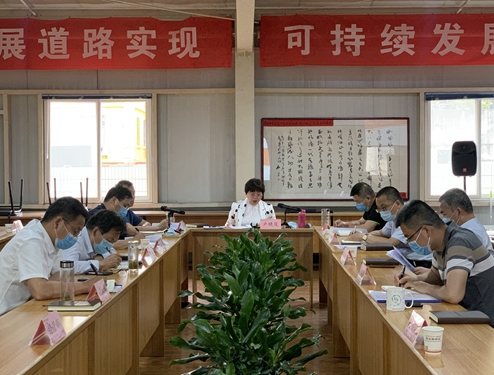 公司黨委組織召開2020年中心組第三次集中學(xué)習